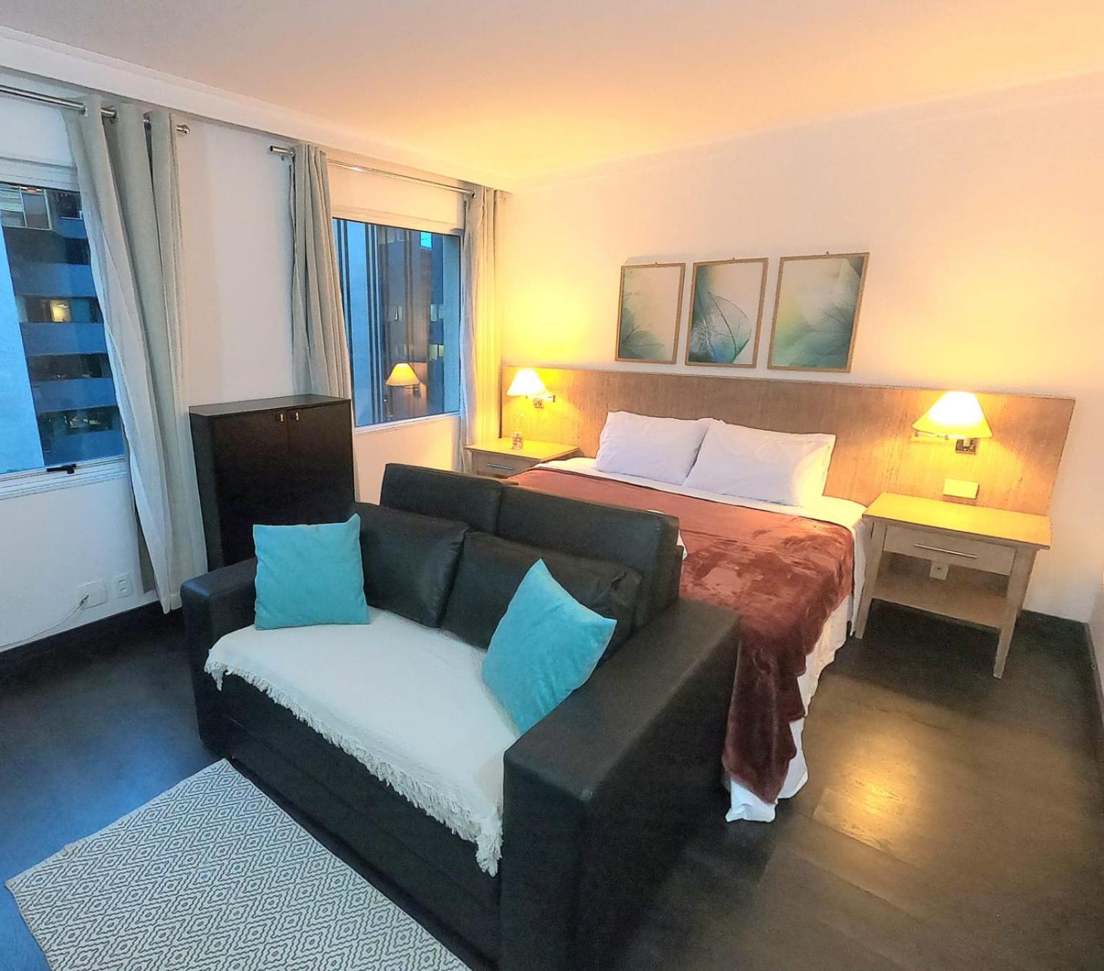 Super Comfort Flats L - Wtc - Com Estacionamento เซาเปาโล ภายนอก รูปภาพ