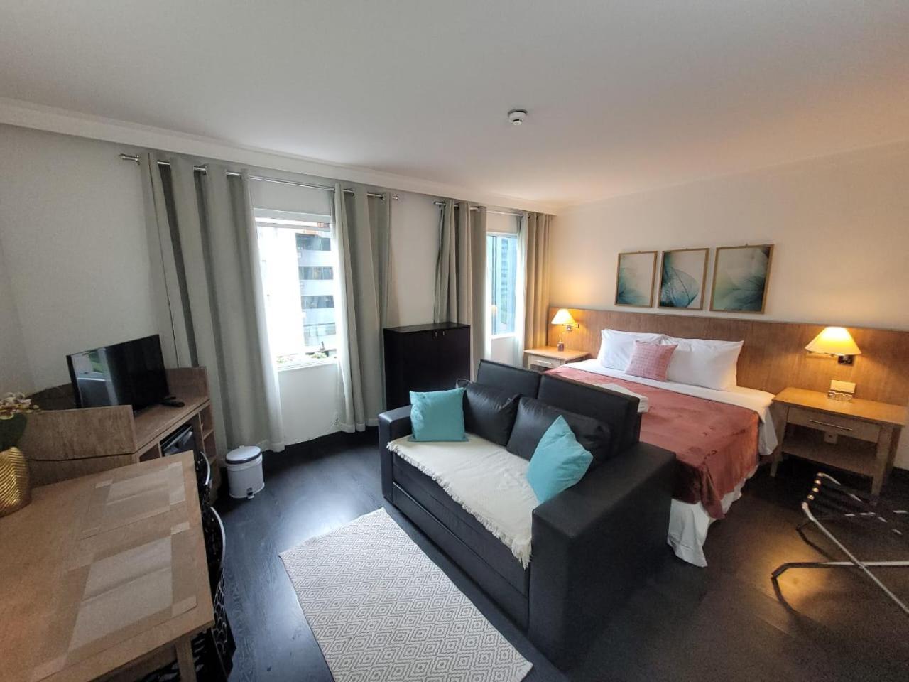 Super Comfort Flats L - Wtc - Com Estacionamento เซาเปาโล ภายนอก รูปภาพ